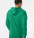 Independent Trading Co. SS4500 Midweight Hoodie in Kelly green back view