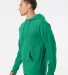 Independent Trading Co. SS4500 Midweight Hoodie in Kelly green side view