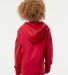 SS4001Y Independent Trading Co. Youth Midweight Ho in Red back view