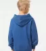 SS4001Y Independent Trading Co. Youth Midweight Ho Royal Heather back view