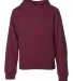 SS4001Y Independent Trading Co. Youth Midweight Ho Maroon front view