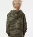 SS4001Y Independent Trading Co. Youth Midweight Ho Forest Camo back view