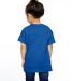 T3930  Fruit of the Loom Toddler's 5 oz., 100% Hea Royal back view
