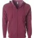 PRM33SBZ Independent Trading Co. Unisex Special Bl Crimson front view