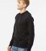 SS150J Independent Trading Co. Lightweight Hooded  Black side view