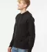 SS150J Independent Trading Co. Lightweight Hooded  Black side view