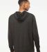 SS150J Independent Trading Co. Lightweight Hooded  Charcoal Heather back view
