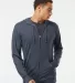 SS150JZ Independent Trading Co. Lightweight Jersey Classic Navy Heather front view