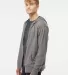 SS150JZ Independent Trading Co. Lightweight Jersey Gunmetal Heather side view