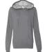 SS650 Independent Trading Co. Juniors' Lightweight Gunmetal Heather front view