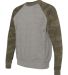 PRM30SBC Independent Trading Co. Unisex Special Bl Nickel Heather/ Forest Camo side view