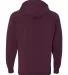 PRM33SBP Independent Trading Co. Unisex Special Bl Maroon back view
