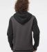 IND45UVZ Independent Trading Co. Unisex Varsity Fu in Charcoal heather/ black