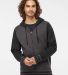 IND45UVZ Independent Trading Co. Unisex Varsity Fu in Charcoal heather/ black