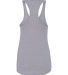 Next Level 1533 The Ideal Racerback Tank HEATHER GRAY back view