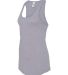 Next Level 1533 The Ideal Racerback Tank HEATHER GRAY side view