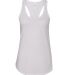 Next Level 1533 The Ideal Racerback Tank WHITE front view