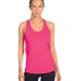 Next Level 1533 The Ideal Racerback Tank in Raspberry front view