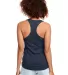 Next Level 1533 The Ideal Racerback Tank in Indigo back view