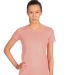 Next Level 1510 The Ideal Wholesale Plain T-Shirt  in Desert pink front view