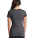 Next Level 1510 The Ideal Crew in Dark gray back view