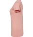 Next Level 1540 Ideal V Neck Wholesale Plain t Shi in Desert pink side view