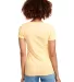 Next Level 1540 The Ideal V in Banana cream back view