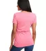 Next Level 1540 The Ideal V in Hot pink back view