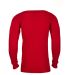  Next Level 8201 Unisex Long Sleeve Thermal RED back view