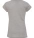 8129 J. America - Youth Glitter T-Shirt Oxford/ Silver back view