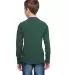 8219 J. America - Youth Game Day Jersey in Forest back view