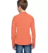 8219 J. America - Youth Game Day Jersey in Coral back view