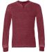 8241 J. America - Vintage Zen Thermal Long Sleeve  Simply Red front view