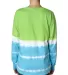 8229 J. America - Game Day Jersey in Lime/ maui tie-dye back view