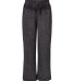 8914 J. America - Women's Zen Fleece Sweatpant Twisted Black front view
