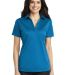 L540 Port Authority Ladies Silk Touch™ Performan in Brilliant blue front view