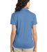 L540 Port Authority Ladies Silk Touch™ Performan Carolina Blue back view