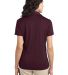 L540 Port Authority Ladies Silk Touch™ Performan Maroon back view