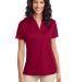 L540 Port Authority Ladies Silk Touch™ Performan Red front view
