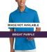 K540 Port Authority Silk Touch™ Performance Polo Bright Purple front view