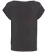 Alternative Apparel 2823 Ladies Short Sleeve Pullo ECO BLACK back view