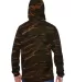8615 J. America Tailgate Hooded Fleece Pullover wi in Camo back view