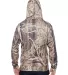 8615 J. America Tailgate Hooded Fleece Pullover wi in Outdoor camo back view