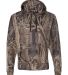 8615 J. America Tailgate Hooded Fleece Pullover Outdoor Camo front view