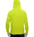 8615 J. America Tailgate Hooded Fleece Pullover wi in Hydrator yellow back view