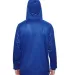 8670 J. America Polyester Hooded Pullover Sweatshi in Royal volt back view