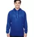 8670 J. America Polyester Hooded Pullover Sweatshi in Royal volt front view