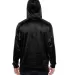 8670 J. America Polyester Hooded Pullover Sweatshi in Black volt back view