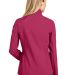 L334 Port Authority Ladies Cinch-Waist Soft Shell  in Dark fuchsia back view