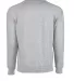 Next Level N9000 Unisex Terry Raglan Pullover HEATHER GRAY back view